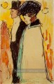 Couple Rastaquoueres 1901 cubisme Pablo Picasso